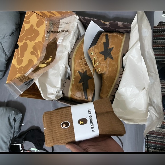 Bape X Timberland